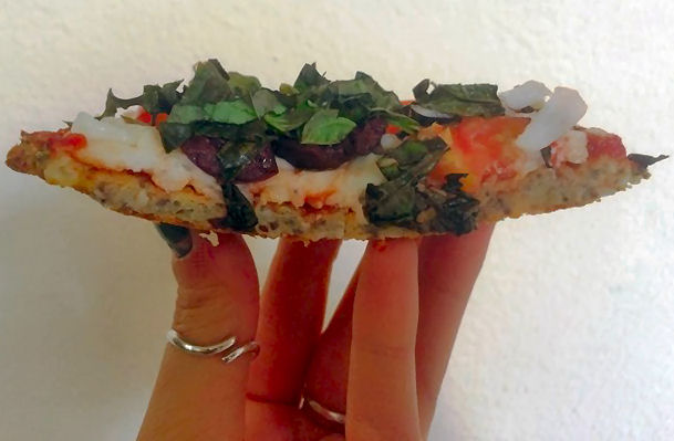 Ta daaaa! No weak, crumbling crust here! 