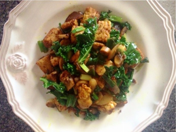 tempeh meal