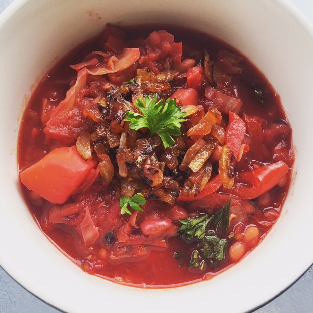 I love the chunkiness of the soup! It makes it so hearty and it really fills you up! 